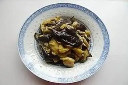 Make Garlic eggplant step 4