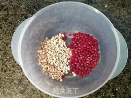Make Red bean rice step 0