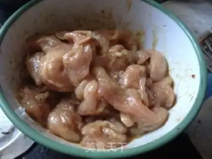 Make Home cooking meat step 2