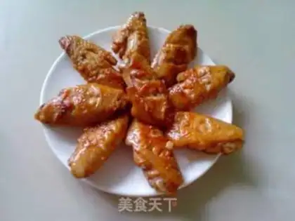 Make Garlic chicken on the wing step 4