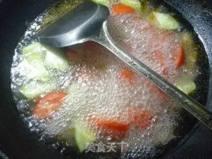 Make Tomato silk omelet soup step 9