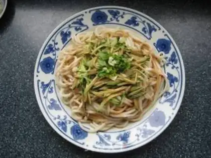 Make Soy sauce, noodle step 9