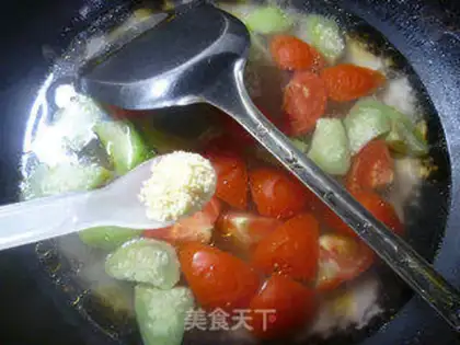 Make Tomato silk omelet soup step 11