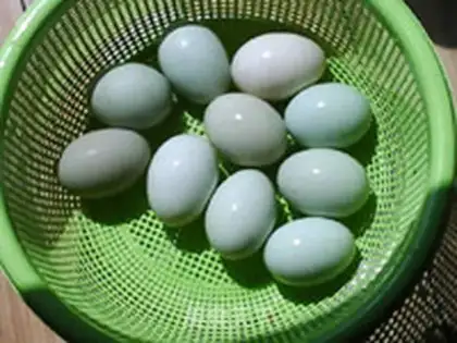 Make Barbecue duck eggs step 2