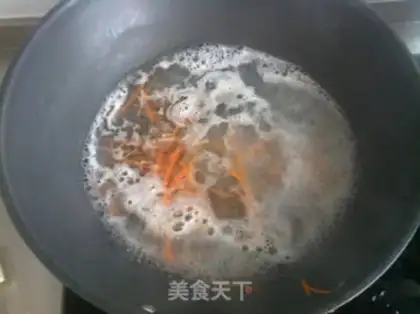 Make Frozen needle mushrooms step 2