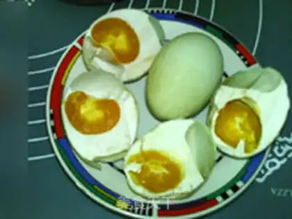 Make Barbecue duck eggs step 14