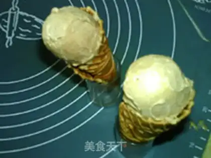 Make Coffee cones step 13