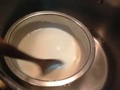 Make Coconut cinnamon cake step 5