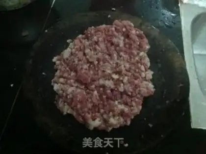 Make Fresh meat buns step 2