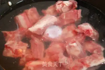 Make Red burn ribs step 1
