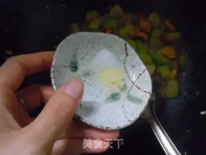 Make The silkmelon fried the rainbow step 8