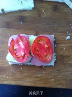 Make Ham sandwich step 4
