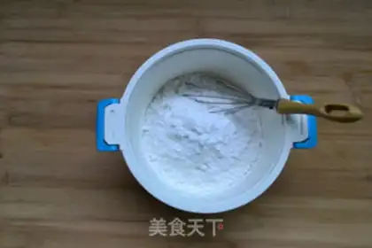 Make Coconut gold cake step 2