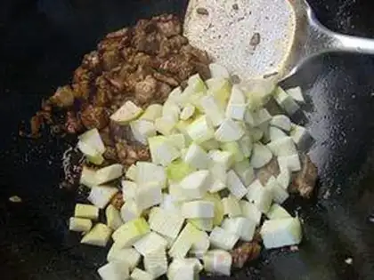 Make White meat for noodles step 6