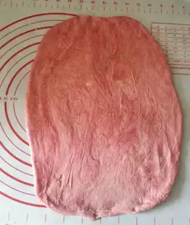 Make Watermelon bread step 4