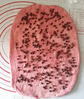 Make Watermelon bread step 5