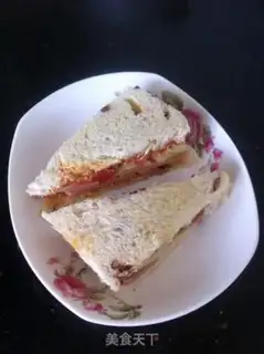 Make Ham sandwich step 7