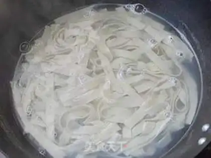 Make White meat for noodles step 10