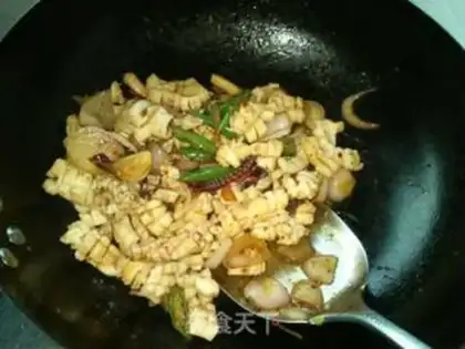 Make Onions blow up squid step 6
