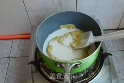 Make Chiba gold cake step 6