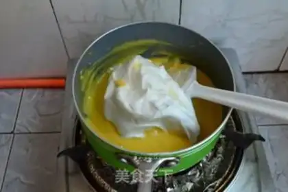 Make Chiba gold cake step 11