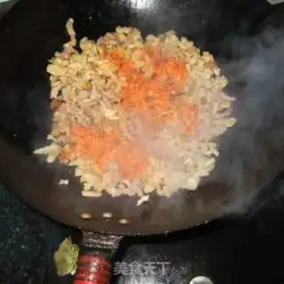 Make radish and fried meat step 5