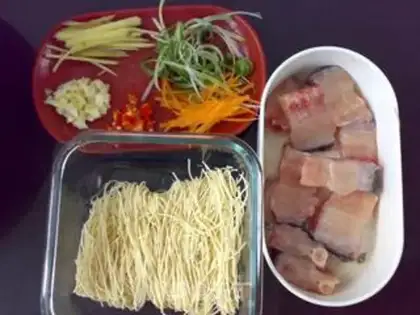 Make Fish noodles step 0