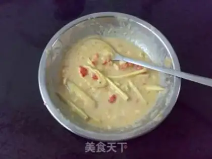 Make Fish noodles step 1