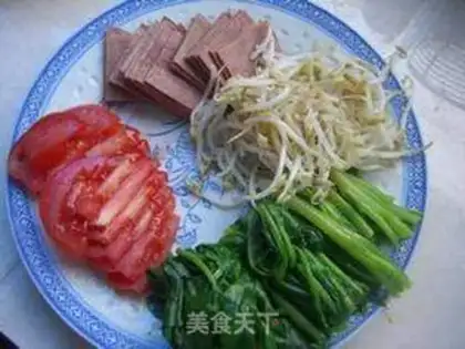 Make Soy noodles step 3