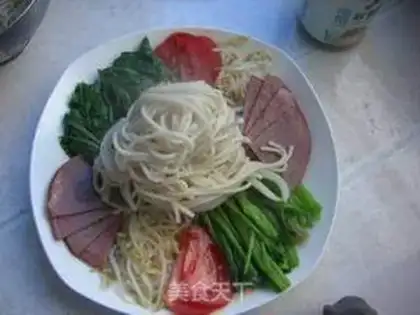 Make Soy noodles step 6