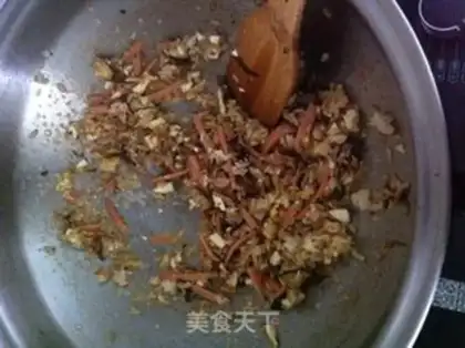 Make Duck and ham and rice step 5