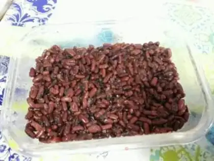 Make Red bean rice cake step 9