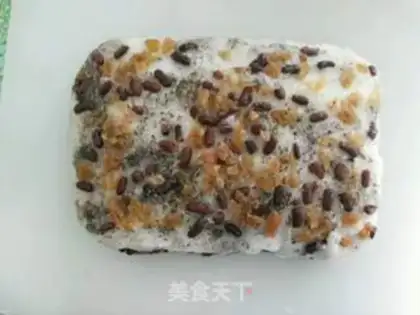 Make Red bean rice cake step 11