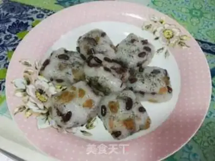 Make Red bean rice cake step 12