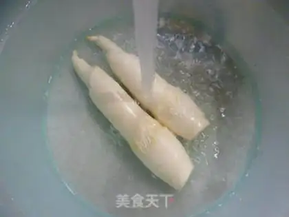 Make Gold needles and mushrooms step 1