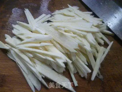 Make Gold needles and mushrooms step 2