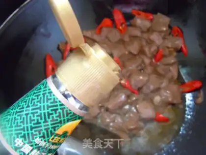 Make Spicy duck blood step 6