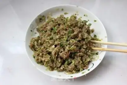 Make The meat dumpling step 9