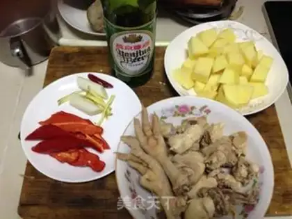 Make Beer chicken step 0