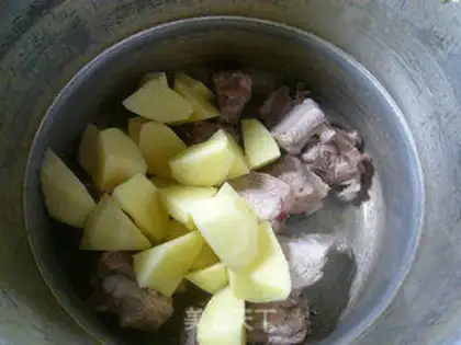 Make Smelt potato steak soup step 5