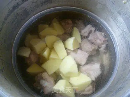 Make Smelt potato steak soup step 7