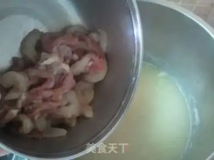 Make Porridge with fresh soup step 5