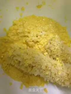 Make Egg and corn step 1