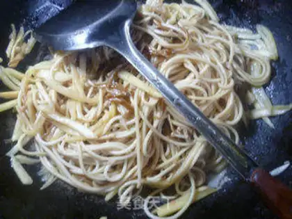 Make Gold needles and mushrooms step 11