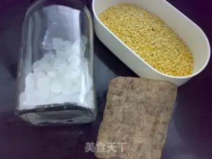Make The mountain medicine green bean sand step 0