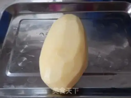 Make Fried potato chips step 1