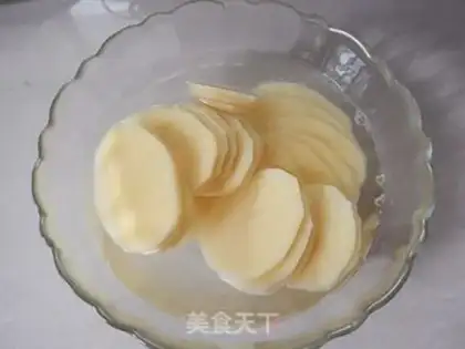Make Fried potato chips step 3