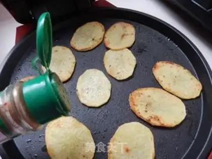 Make Fried potato chips step 7