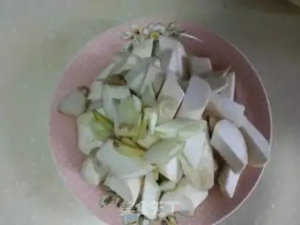 Make Red apricot mushroom step 0
