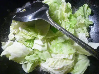 Make Round cabbage eggs step 7